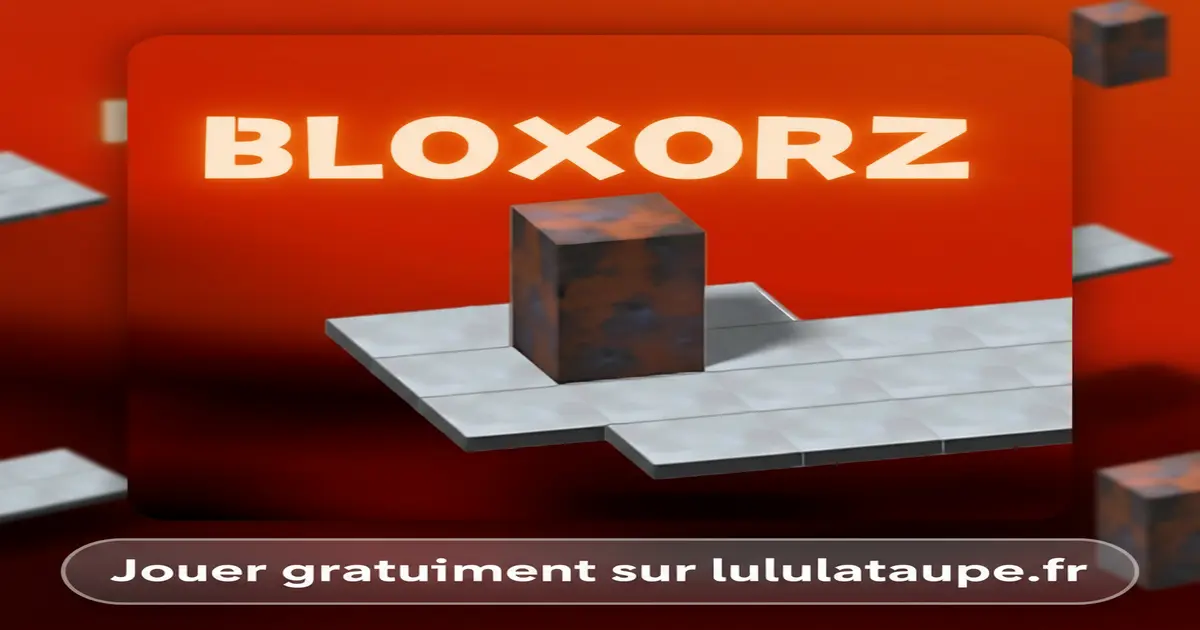 Gameplay screenshot of Bloxorz