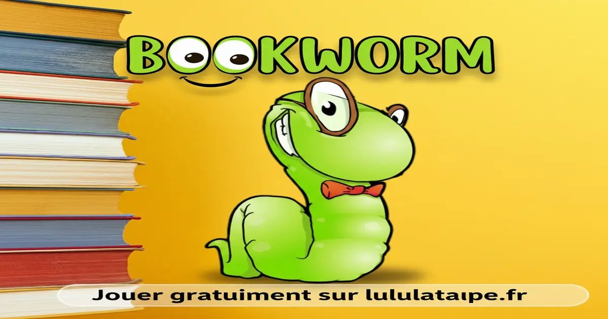 Gameplay screenshot of Bookworm