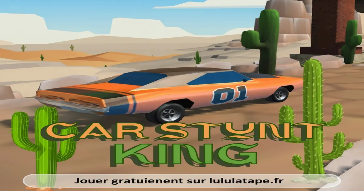 Gameplay screenshot of Car Stunt King