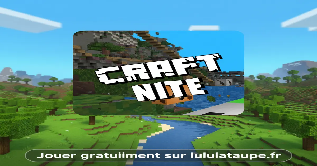 Gameplay screenshot of Craftnite