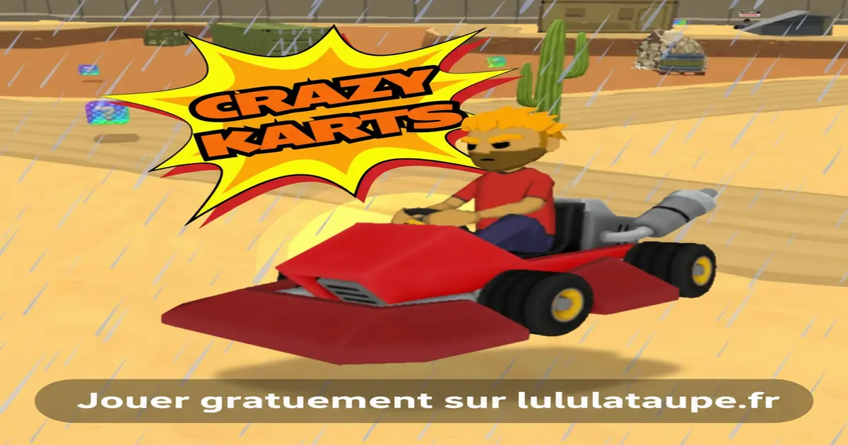 Capture d'écran du gameplay de Crazy Karts