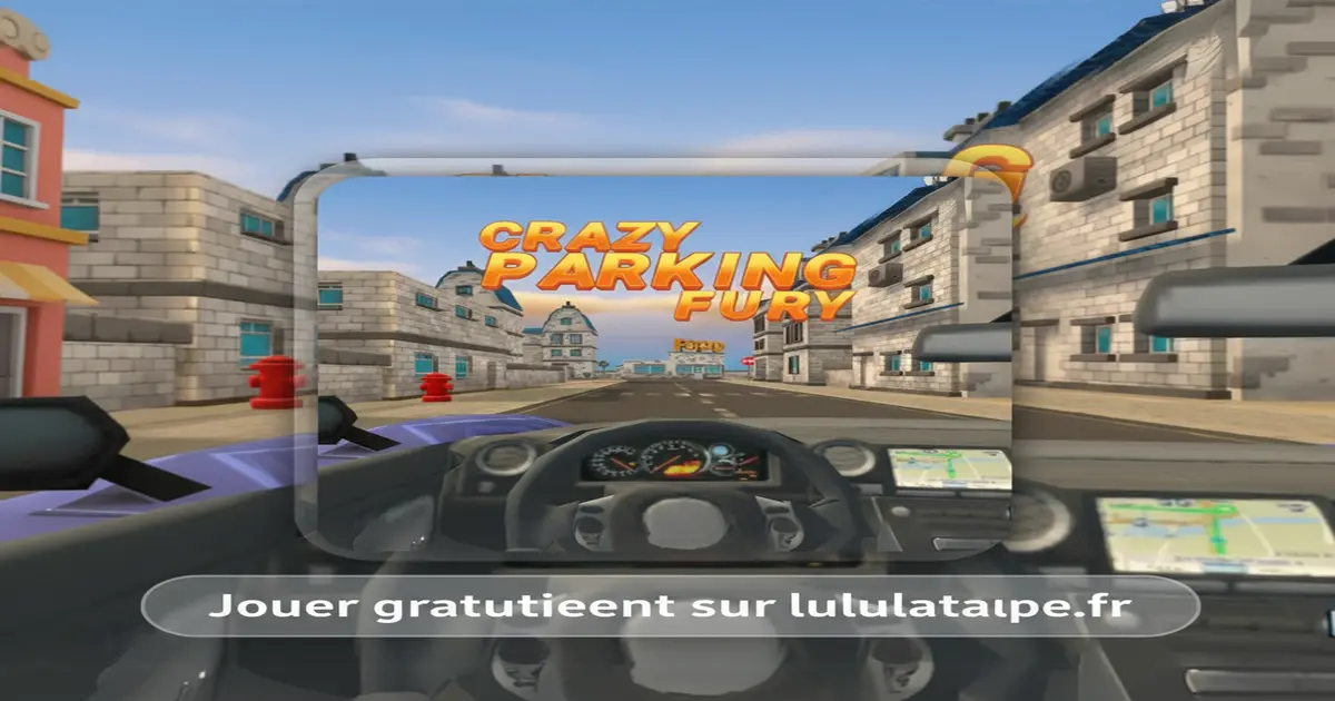 Gameplay screenshot of Crazy Parking Fury