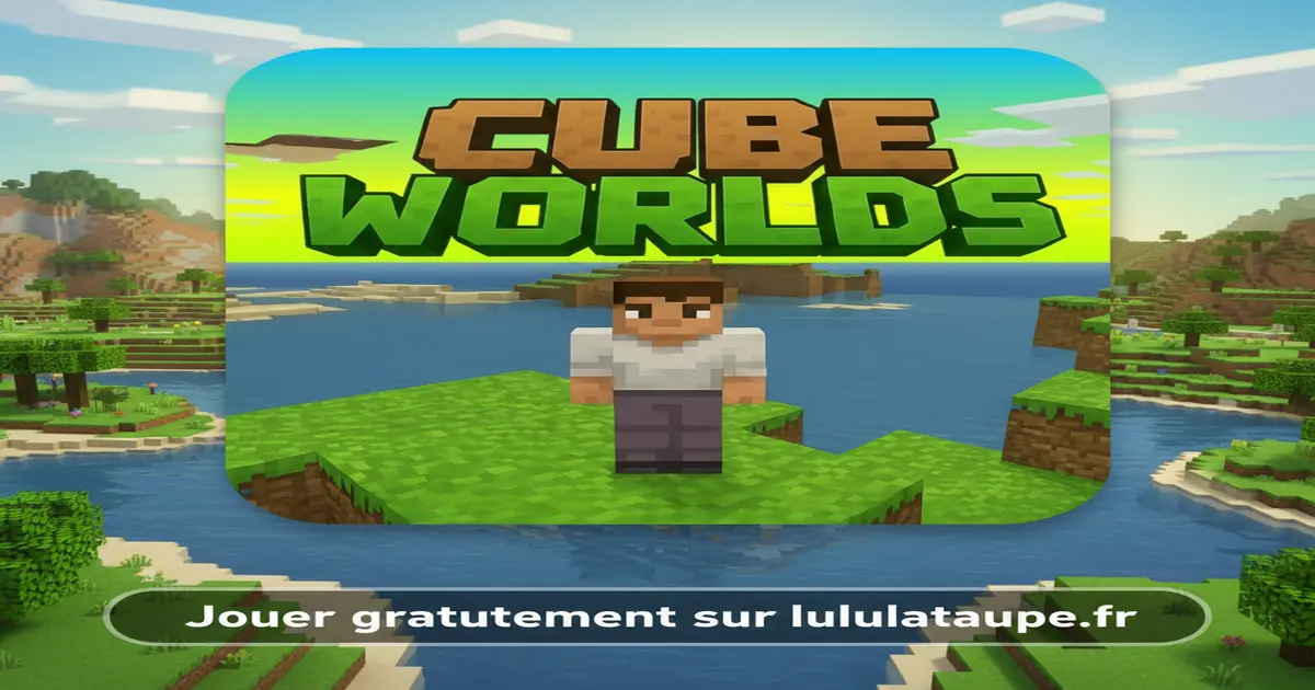 Gameplay screenshot of Cube Worlds