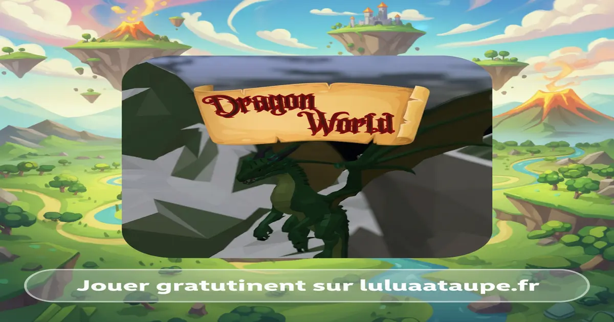 Gameplay screenshot of Dragon World