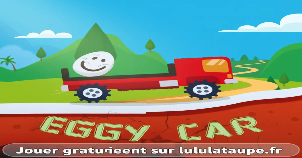 Gameplay screenshot of Eggy Car