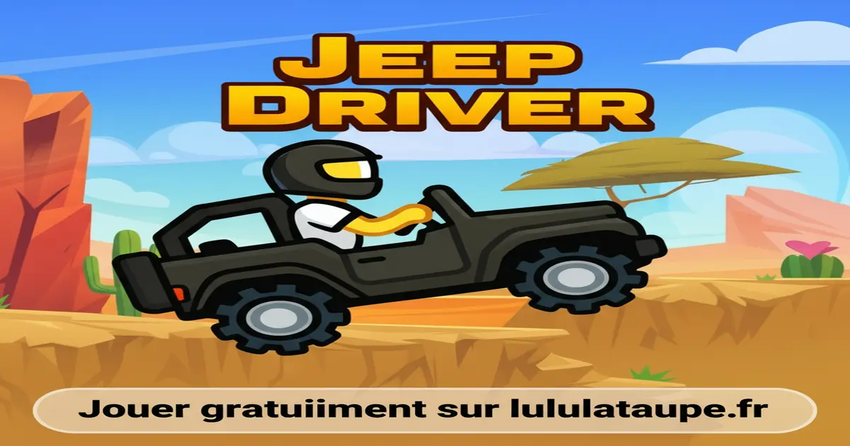 Gameplay screenshot of Jeep Driver
