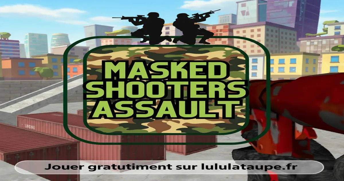 Gameplay screenshot of Masked Shooters Assault