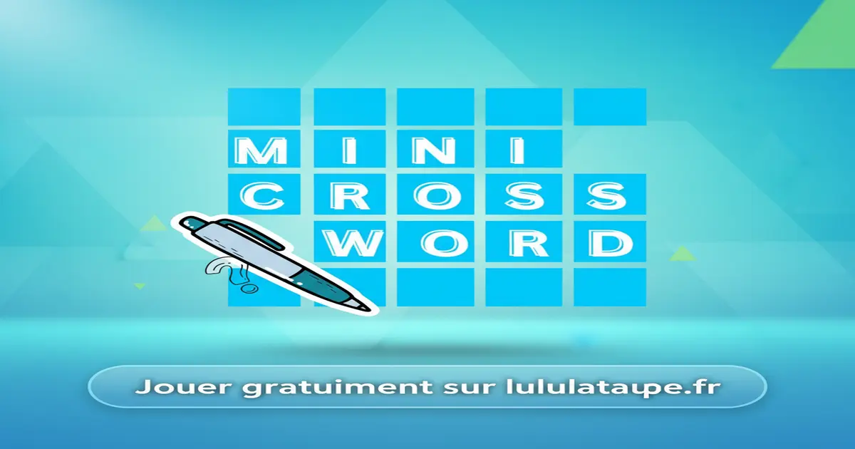 Gameplay screenshot of Mini Crossword