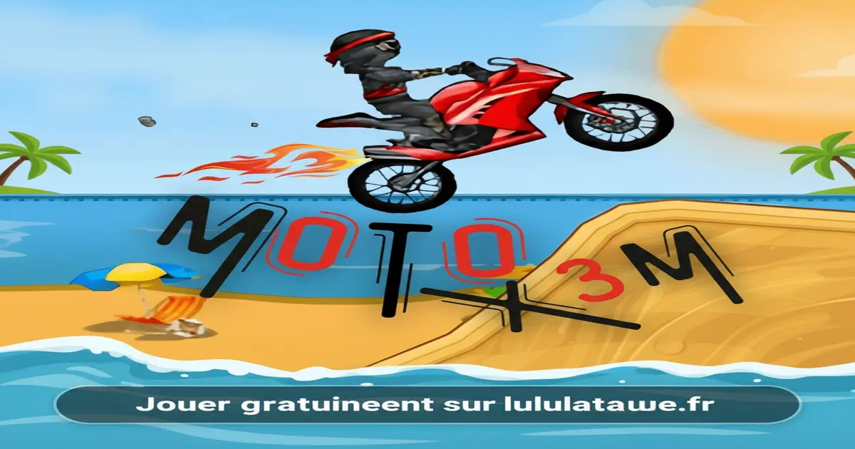 Gameplay screenshot of Moto X3M