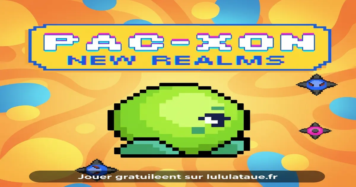 Gameplay screenshot of PacXon New Realms