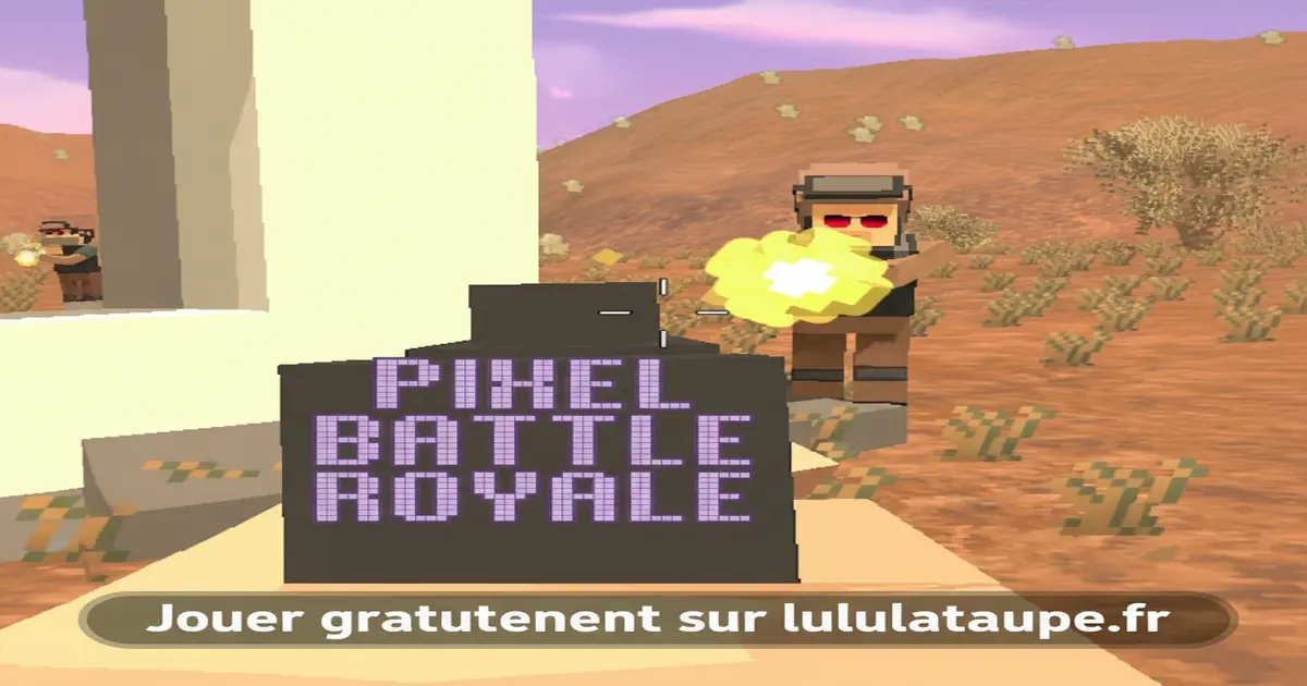 Gameplay screenshot of Pixel Battle Royale