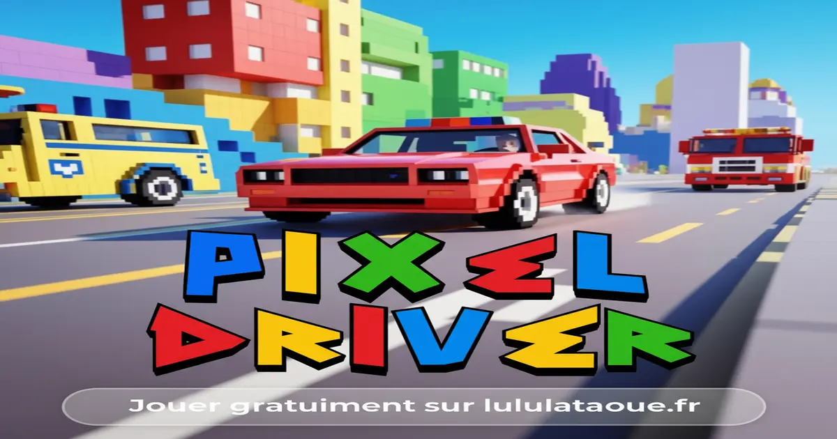 Gameplay screenshot of Pixel Driver