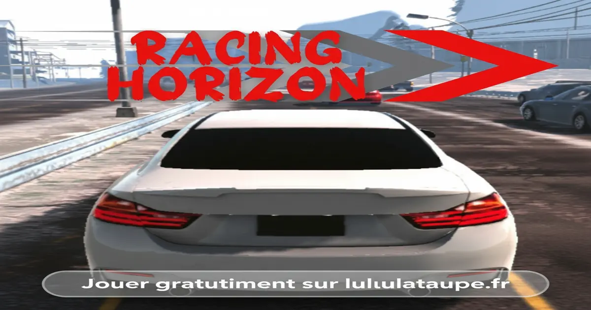 Gameplay screenshot of Racing Horizon