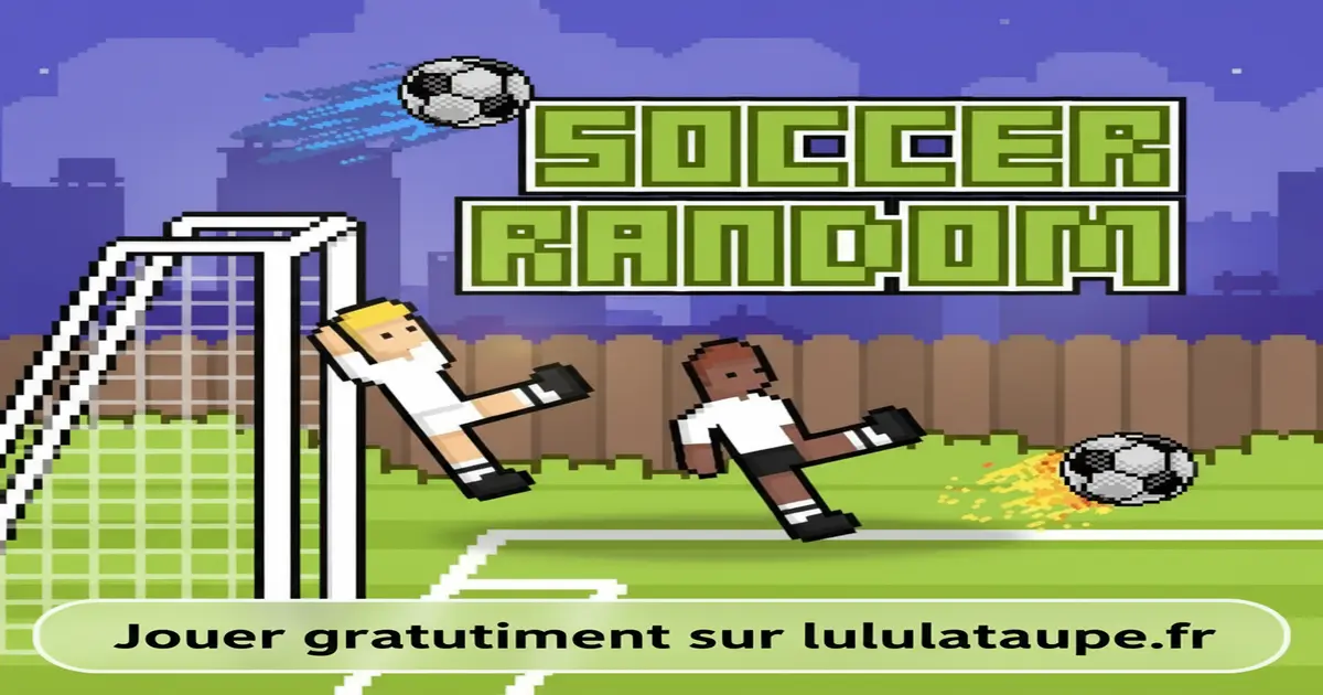 Gameplay screenshot of Soccer Random