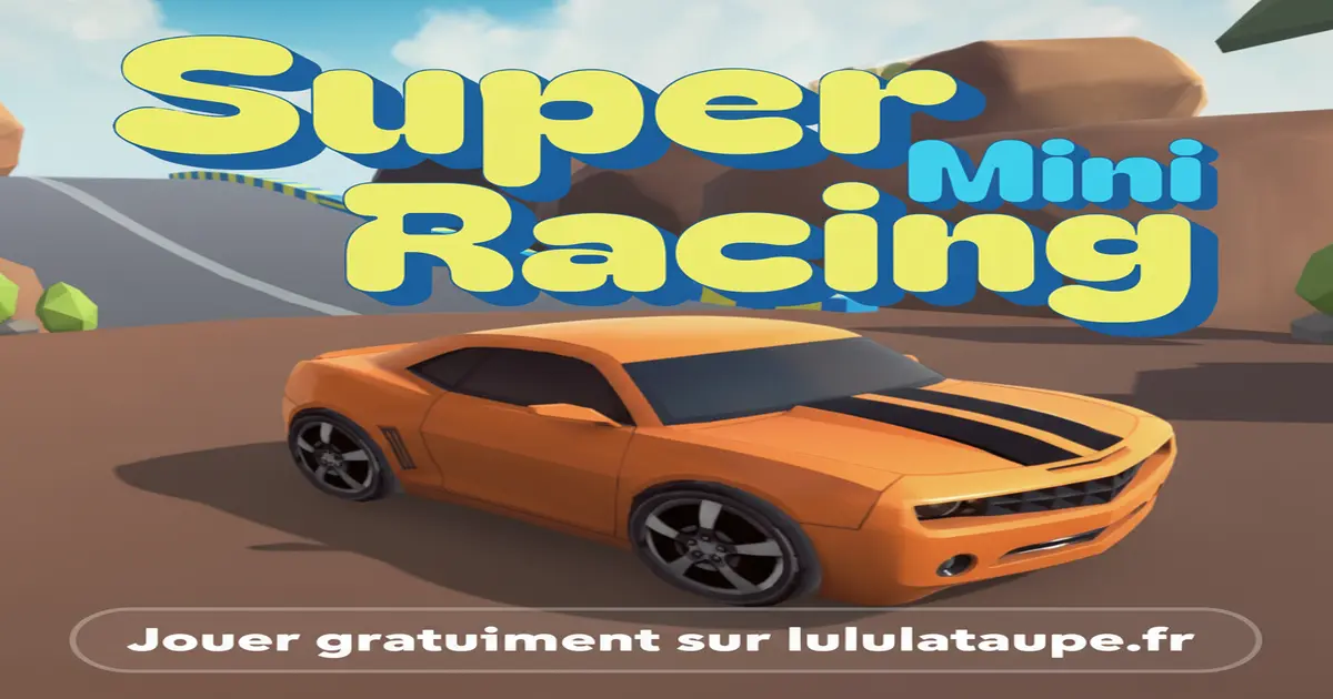 Gameplay screenshot of Super Mini Racing