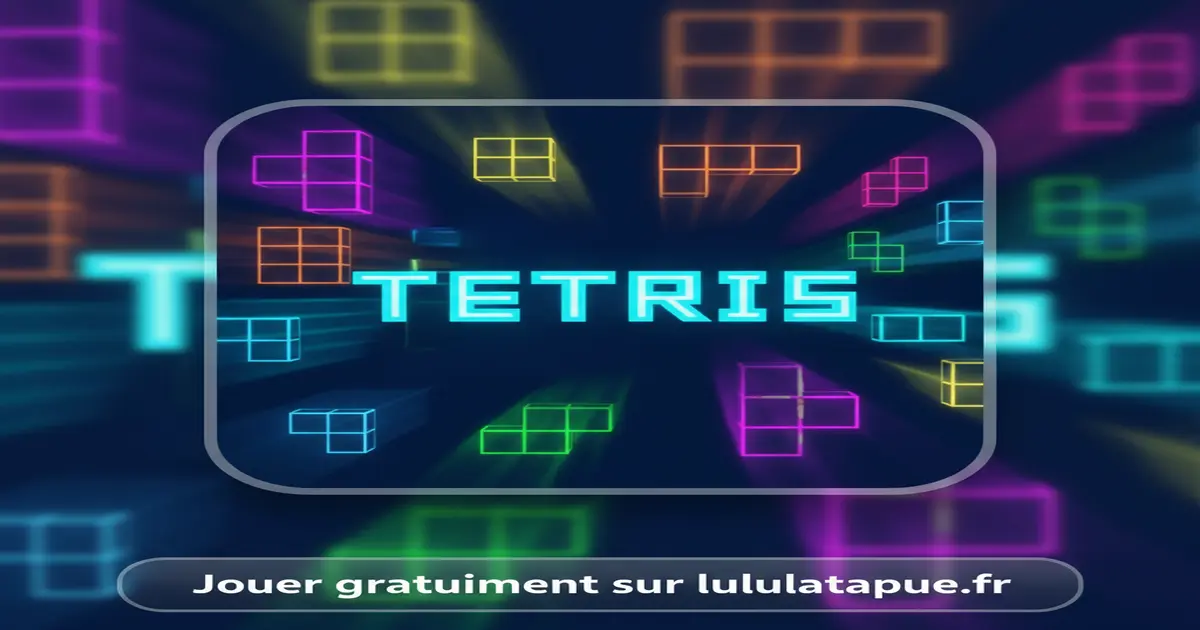 Gameplay screenshot of Tetris