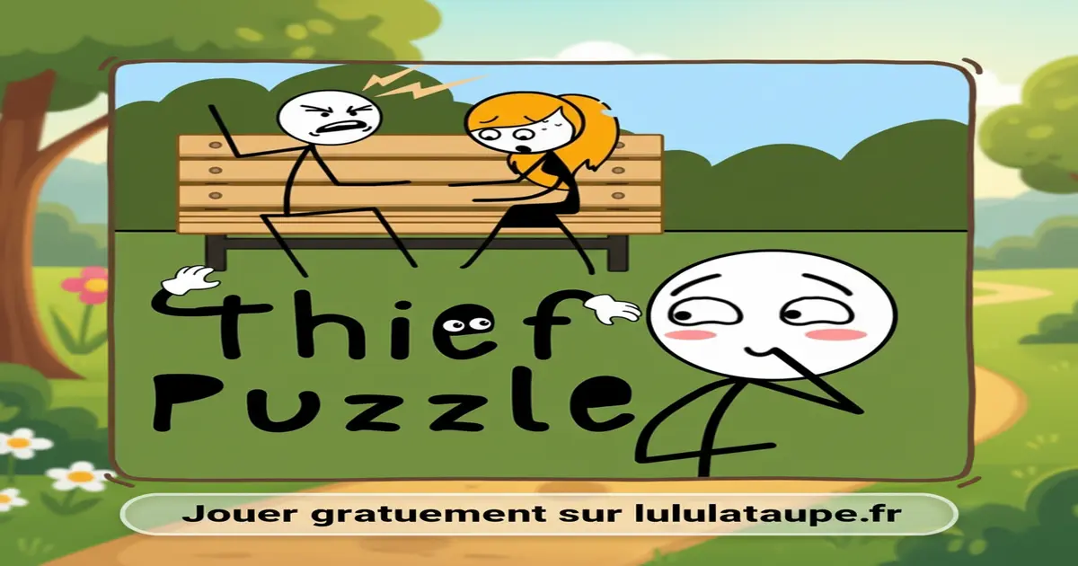 Gameplay screenshot of Thief Puzzle