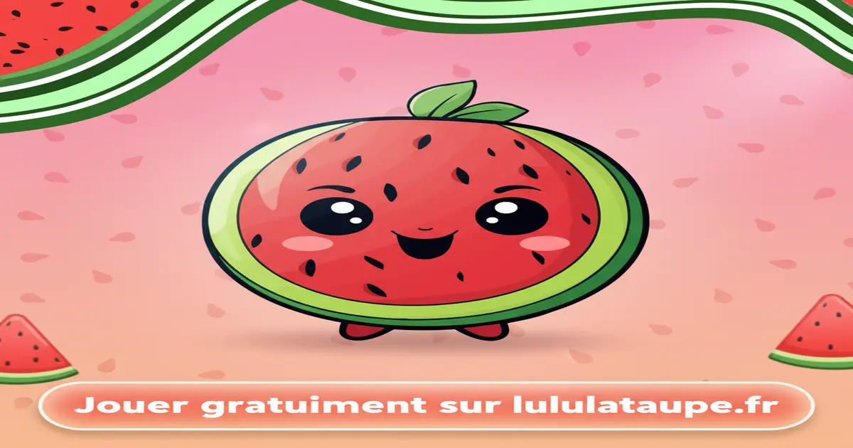 Gameplay screenshot of Watermelon Game