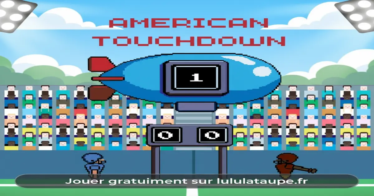 Gameplay screenshot of American Touchdown