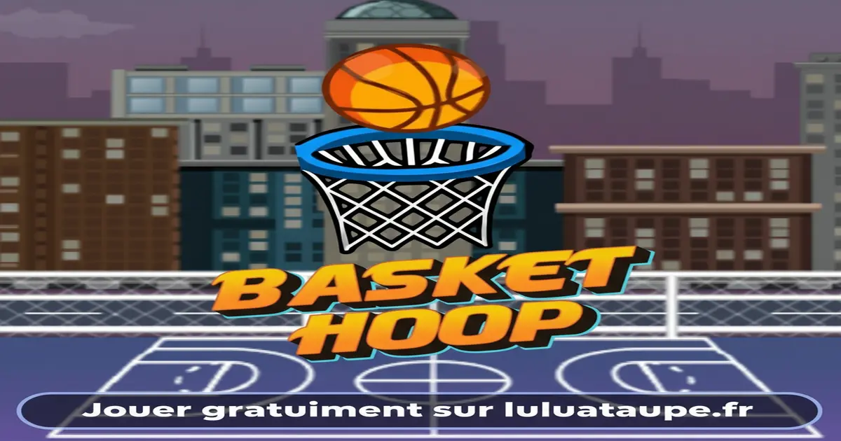 Gameplay screenshot of Basket Hoop