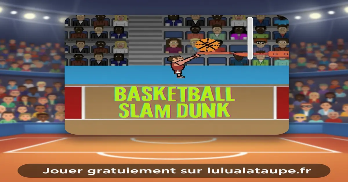 Gameplay screenshot of Basketball Slam Dunk