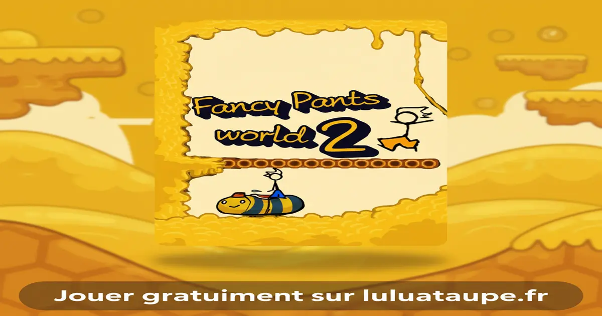 Gameplay screenshot of Fancy Pants 2