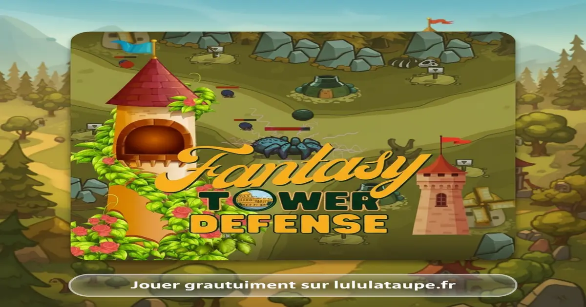 Gameplay screenshot of Fantasy Tower Defense
