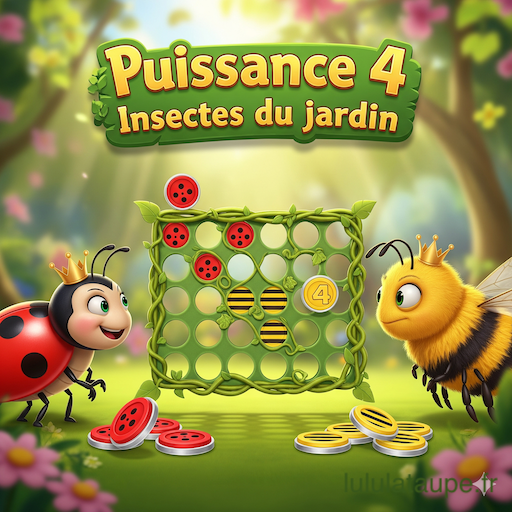 Puissance 4 – Insectes du Jardin